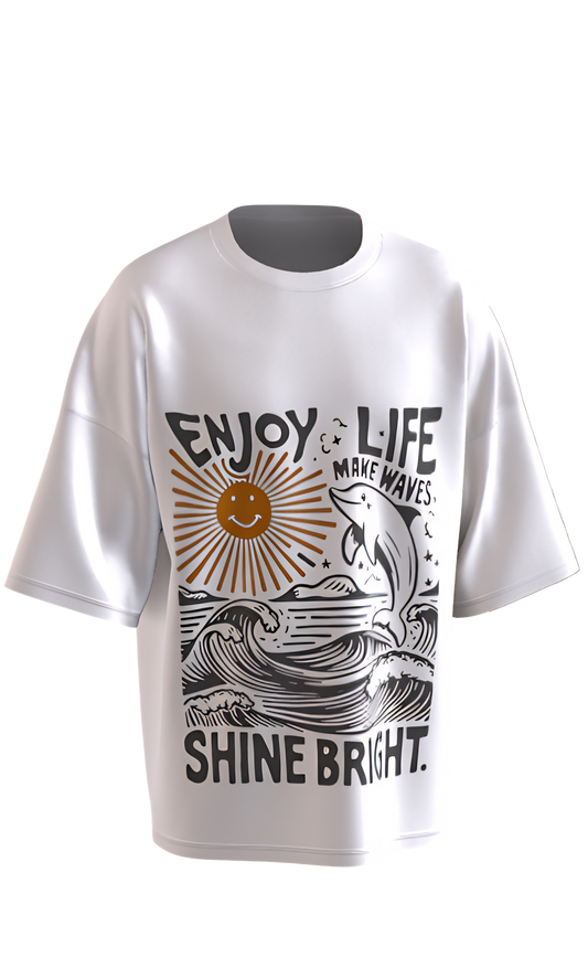 UNISEX  | Shine Bright™ | Enjoy Life Dolphin Tee